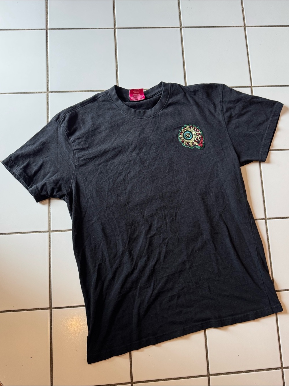 Mishka Keep Watch T-Shirt Men's MNWKA Short Sleeve Black Size XL